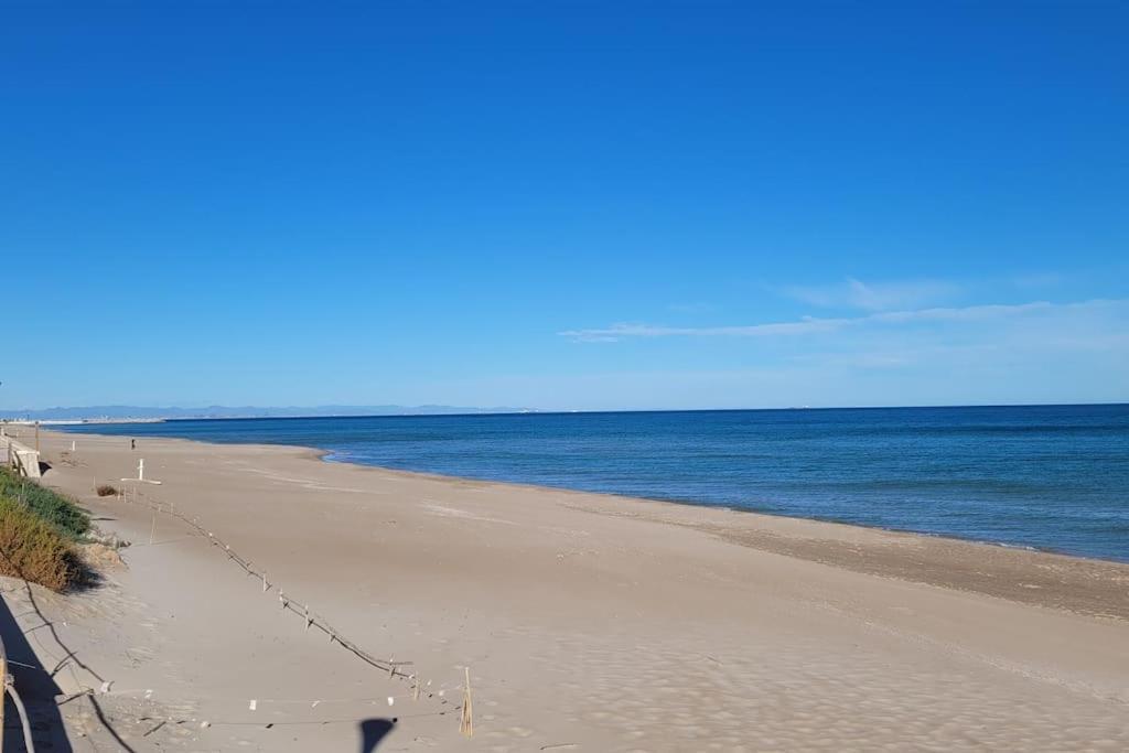 Beachfront House, Valencia, Wifi, Paddle Surf Board, Incredible Views Sueca Exterior foto